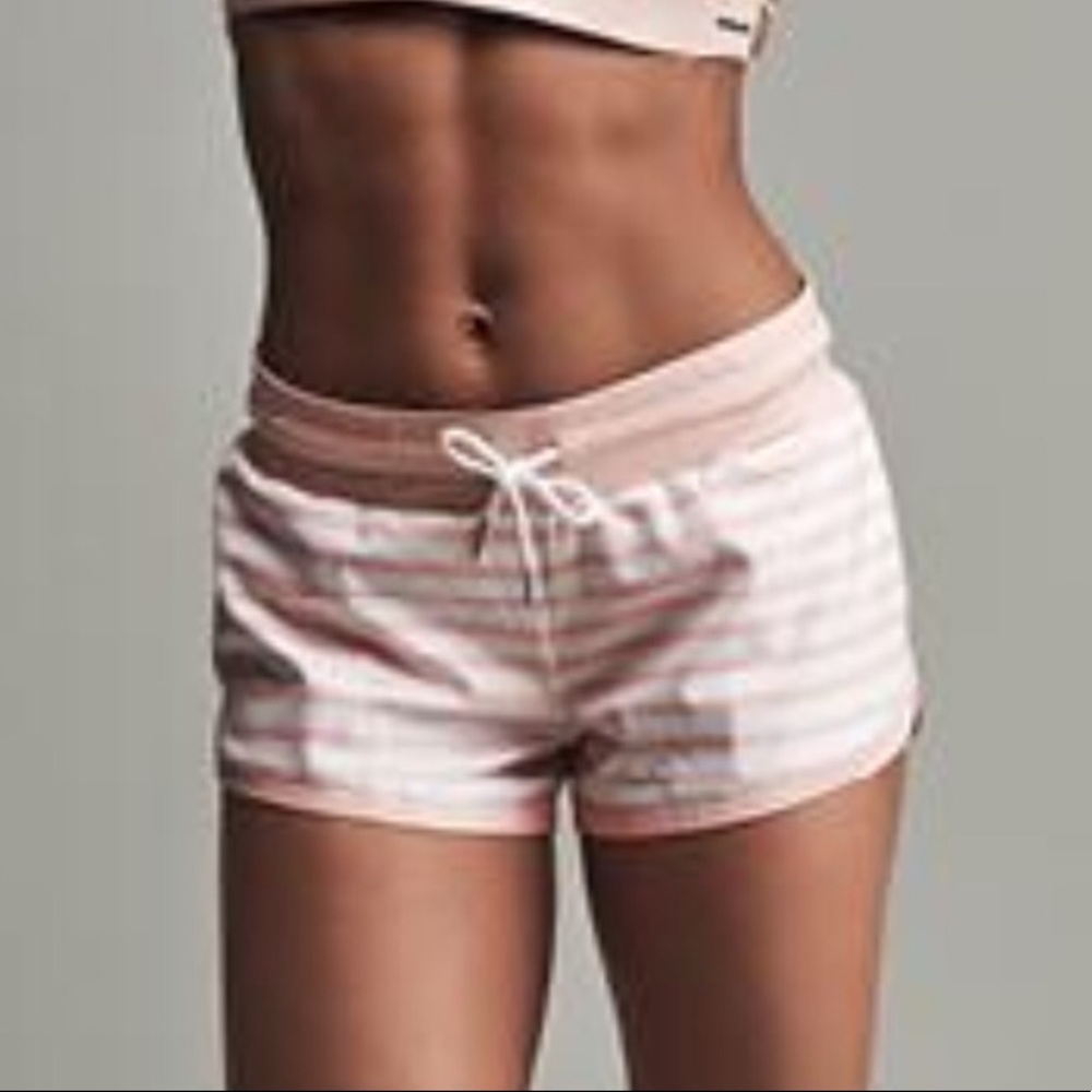 Cleo Harper Dash Shorts in pink stripes